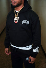 Load image into Gallery viewer, VOL 1 HOODIE (BAGGY) ‘BLACK’