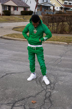 Load image into Gallery viewer, DISTRESSED PANTS ‘GREEN’