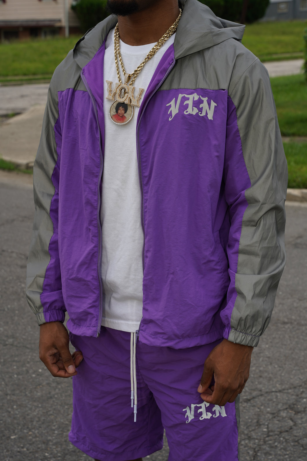 3M WINDBREAKER JACKET ‘PURPLE’