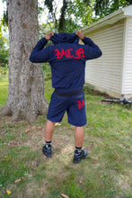 Load image into Gallery viewer, WINDBREAKER JACKET ‘NAVY/RED’