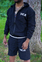 Load image into Gallery viewer, WINDBREAKER JACKET ‘BLACK’