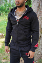 Load image into Gallery viewer, VOL 1 HOODIE ‘BLACK/RED’