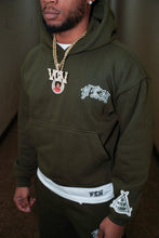 Load image into Gallery viewer, VOL 1 HOODIE (BAGGY) ‘OLIVE’