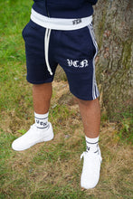 Load image into Gallery viewer, STRIPED SHORTS ‘NAVY’