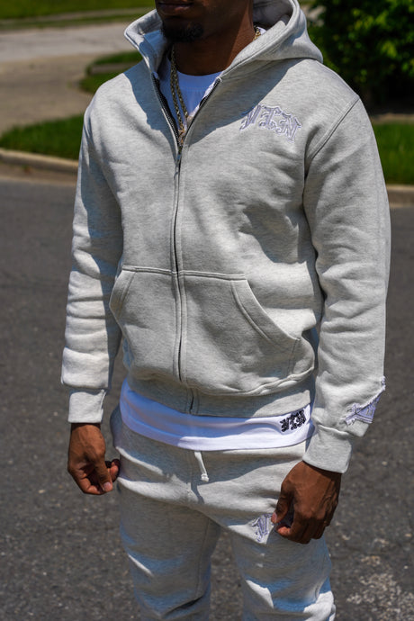 VOL 1 HOODIE ‘LIGHT GREY’