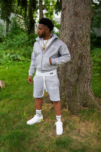 Load image into Gallery viewer, STRIPED HOODIE ‘GREY’