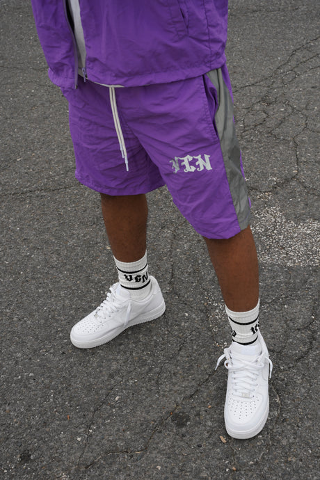 3M WINDBREAKER SHORTS ‘PURPLE’