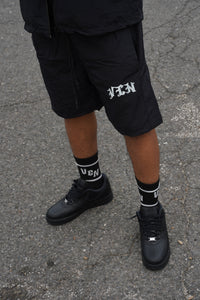 3M WINDBREAKER SHORTS ‘TRIPLE BLACK’