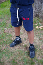 Load image into Gallery viewer, WINDBREAKER SHORTS ‘NAVY/RED’
