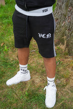Load image into Gallery viewer, STRIPED SHORTS ‘BLACK’