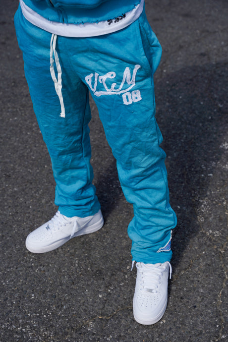 08 PANTS ‘AQUA’