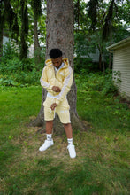 Load image into Gallery viewer, STRIPED HOODIE ‘CREAM’