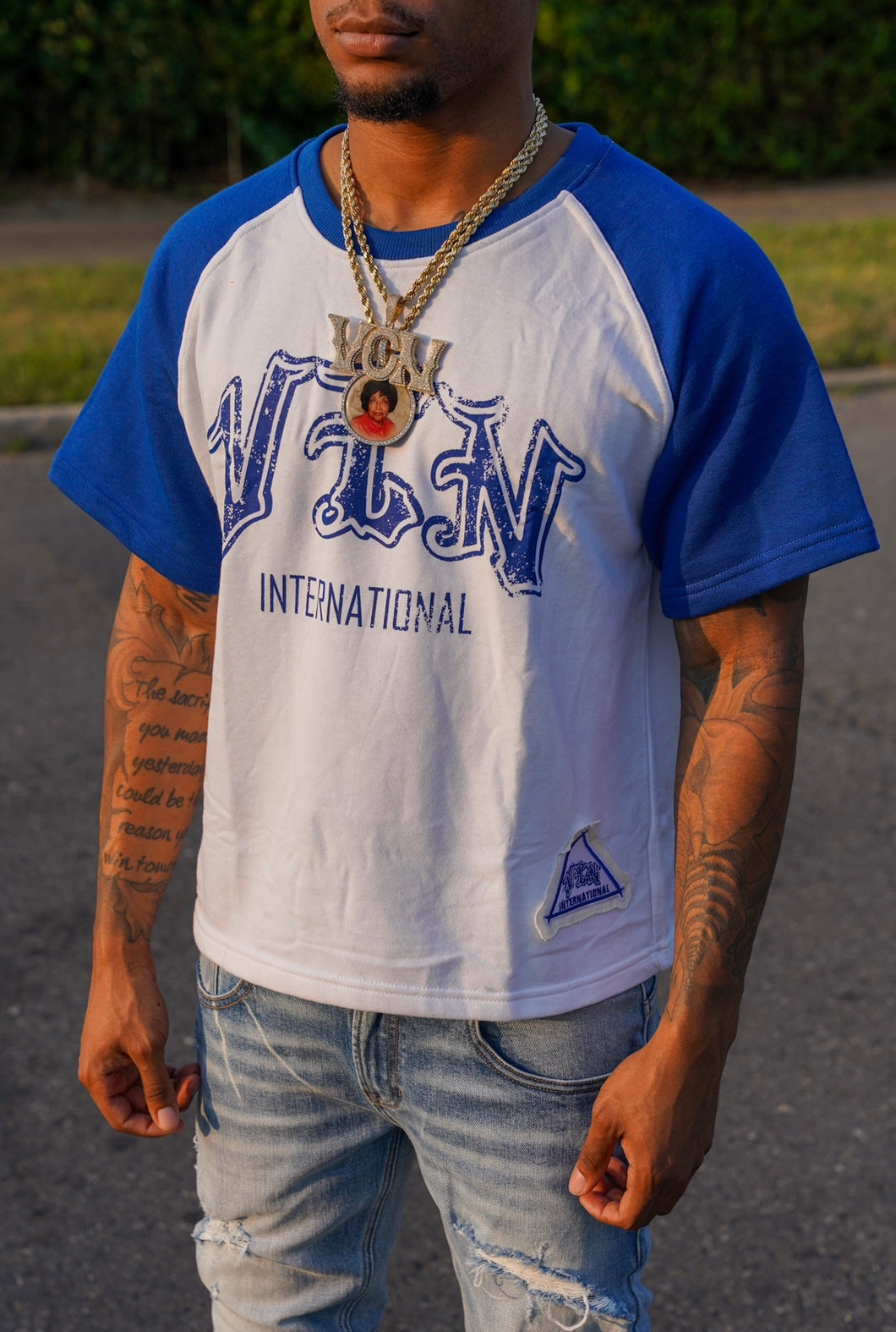 BASEBALL TEE ‘ROYAL’