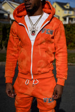 Load image into Gallery viewer, SUN FADED HOODIE ‘ORANGE’