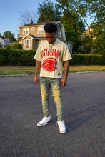 Load image into Gallery viewer, VISIONARY TEE ‘CREAM/RED’