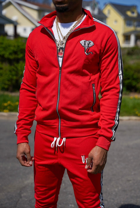 TRACK JACKET ‘RED’