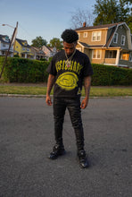 Load image into Gallery viewer, VISIONARY TEE ‘BLACK/YELLOW’