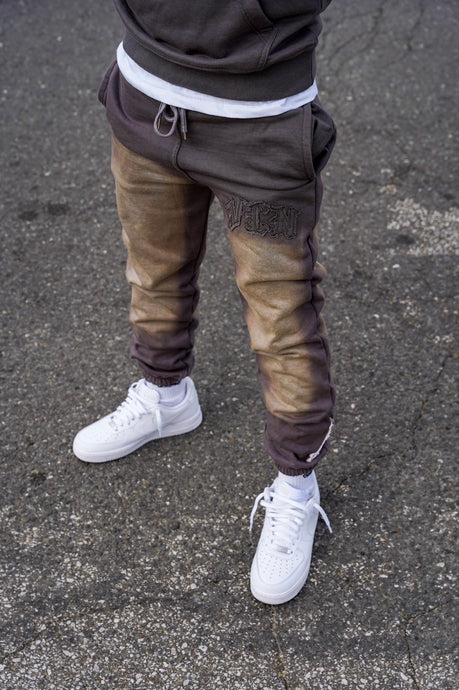 DISTRESSED PANTS ‘GREY’