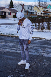 BARBED WIRE LS ‘WHITE’