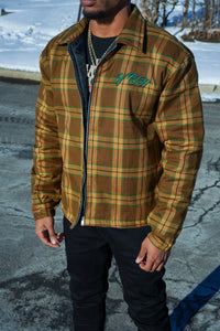 FLANNEL JACKET ‘GREEN’