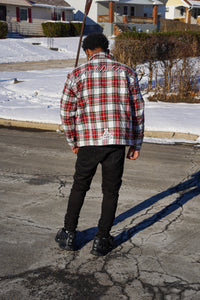 FLANNEL JACKET ‘RED’