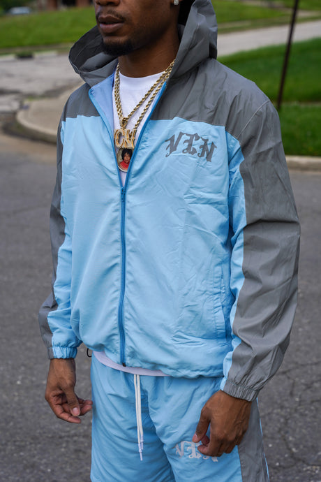 3M WINDBREAKER JACKET ‘LIGHT BLUE’